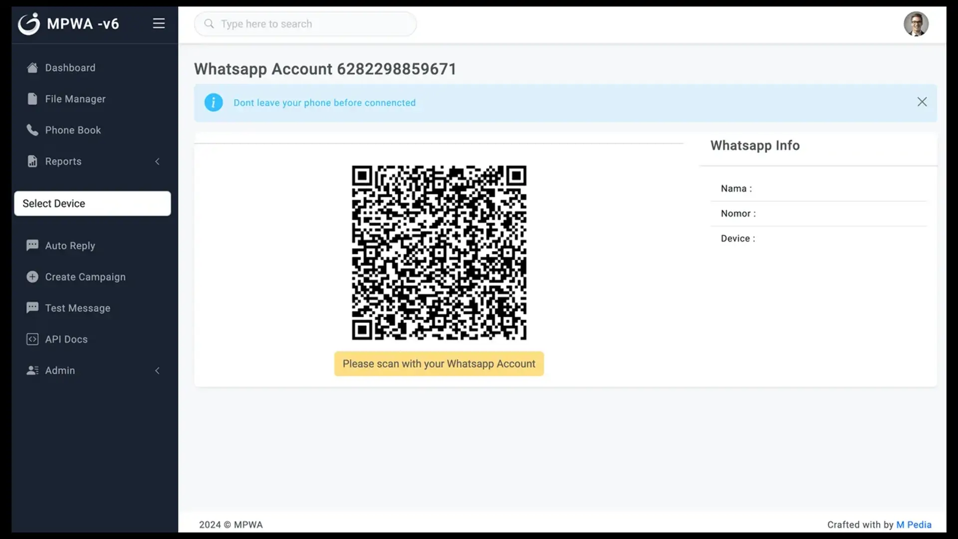 WhatsApp Gateway For Automation