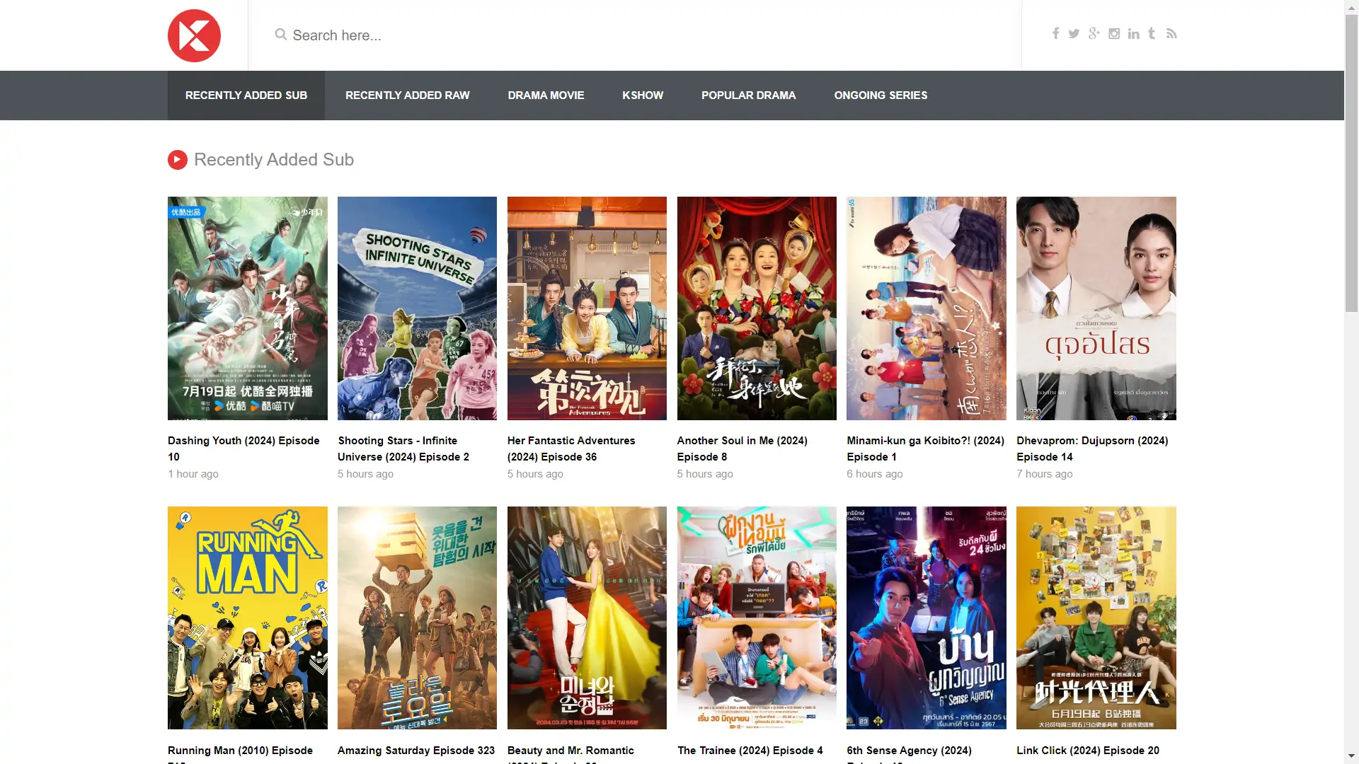 AsianDrama Php Script