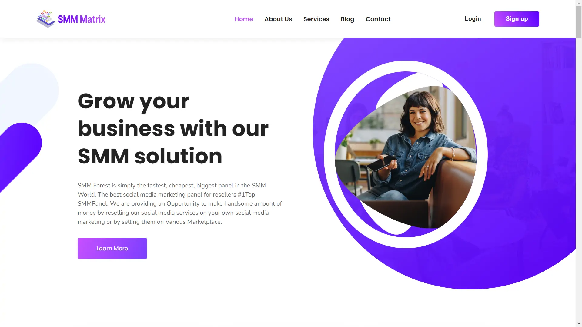 SMM Matrix - Social Media Marketing Tool - SMM Panel