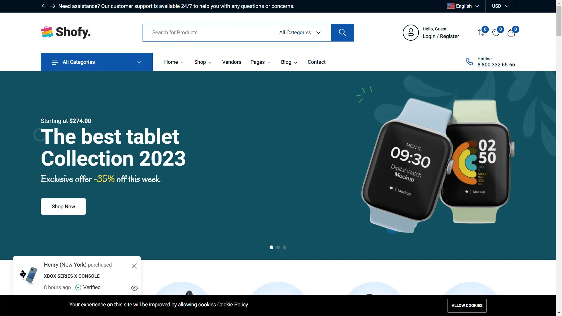 Shofy - eCommerce & Multivendor Marketplace Laravel Platform