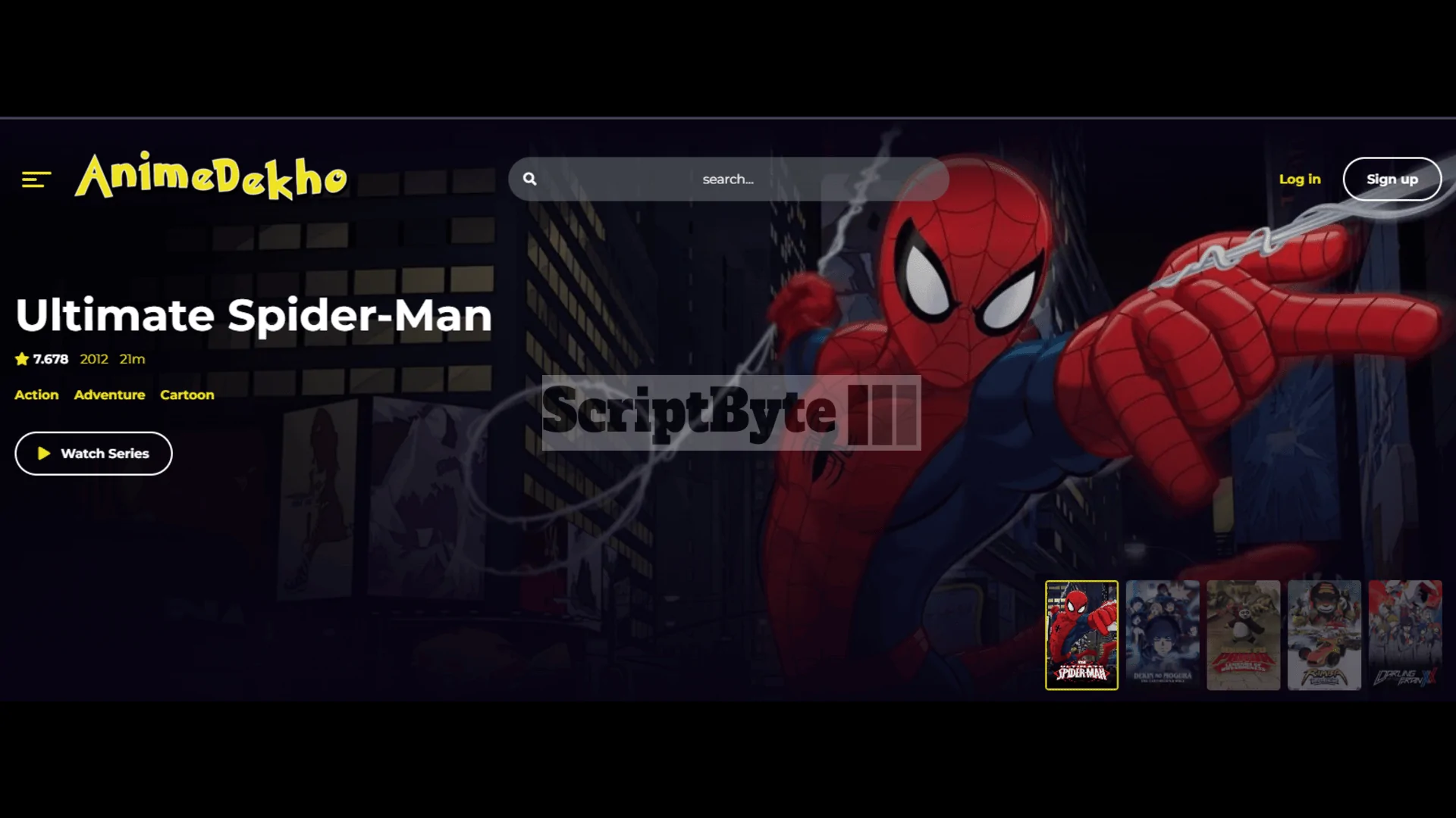 AnimeDheko Wp Theme Manual Uploading