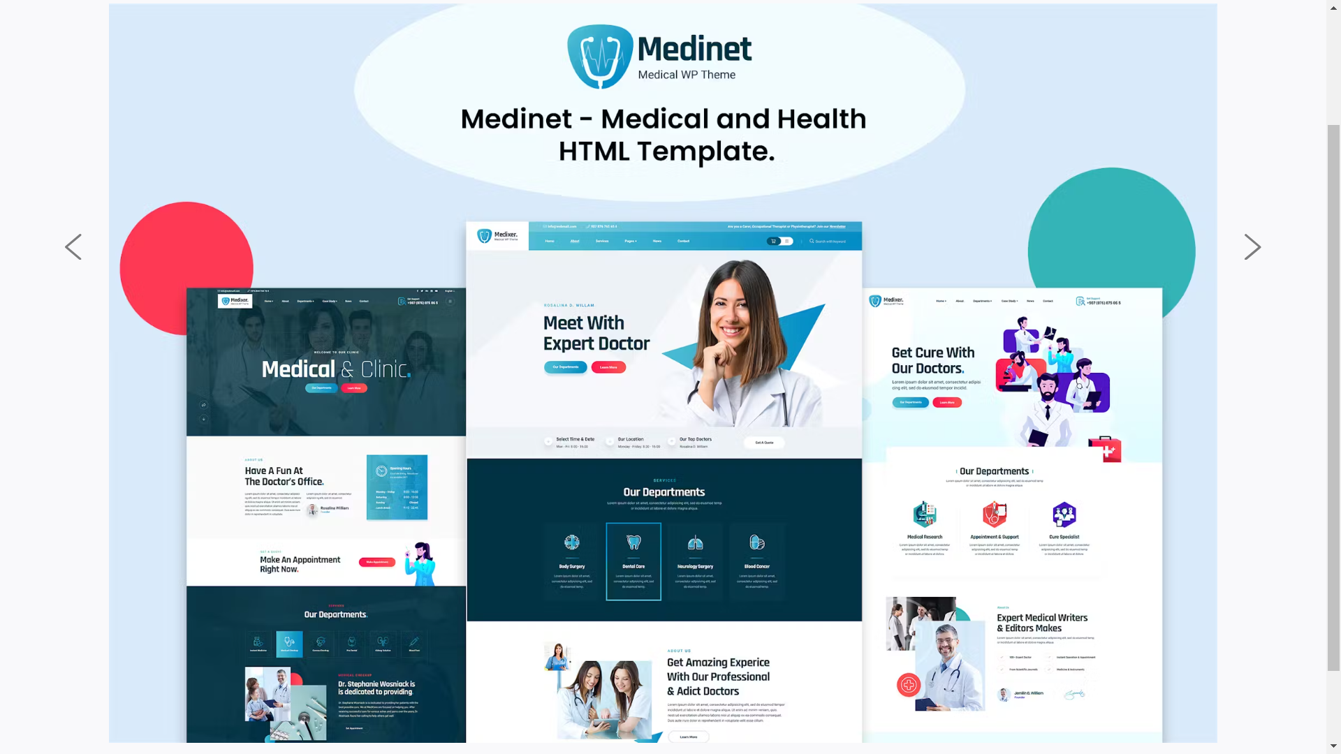 Medixer - Medical and Health HTML5 Template